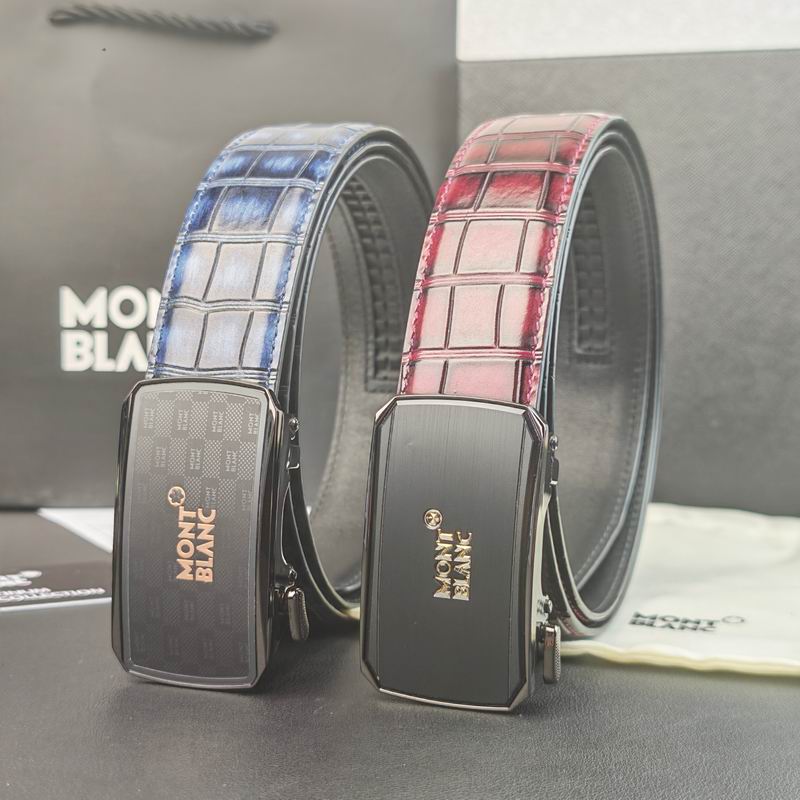 Montblanc belt 35mmX105-125cm 8L113